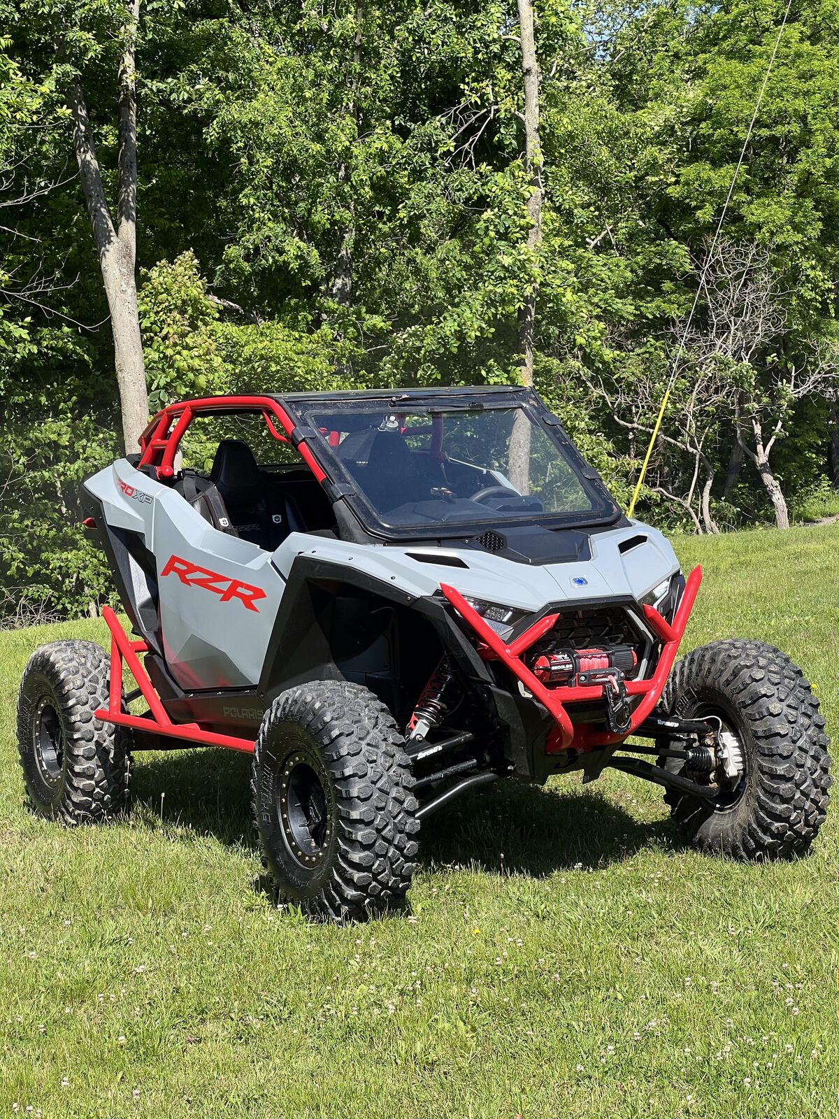 2025 Polaris RZR Pro XP with aftermarket cage
